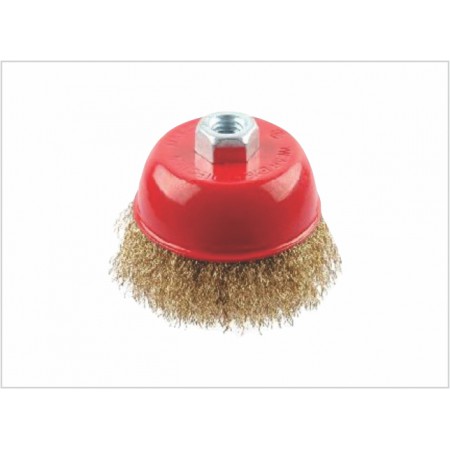 CUP BRUSH CRIMPED GOLDEN